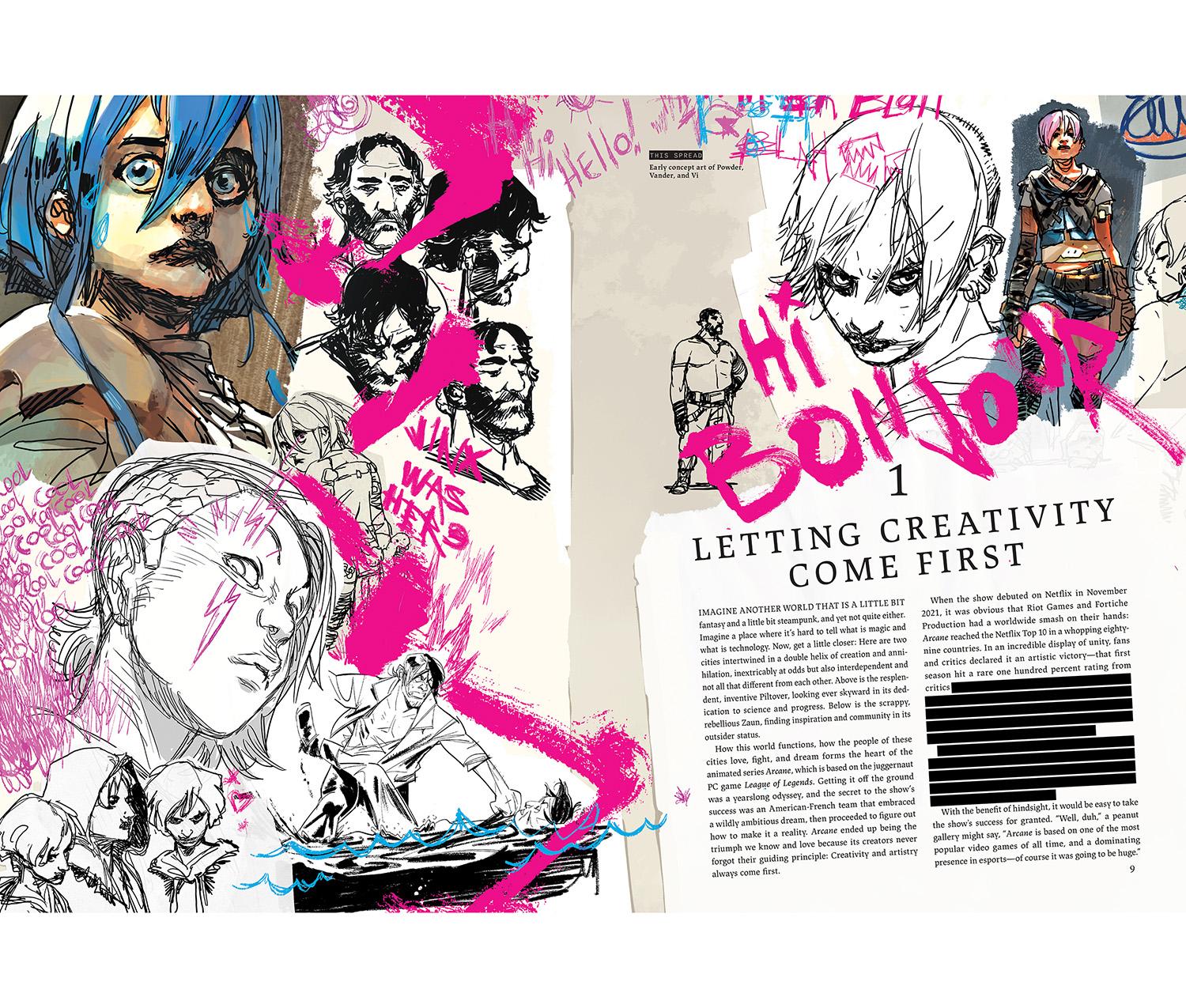 The Art and Making of Arcane: Portfolio Edition #1
