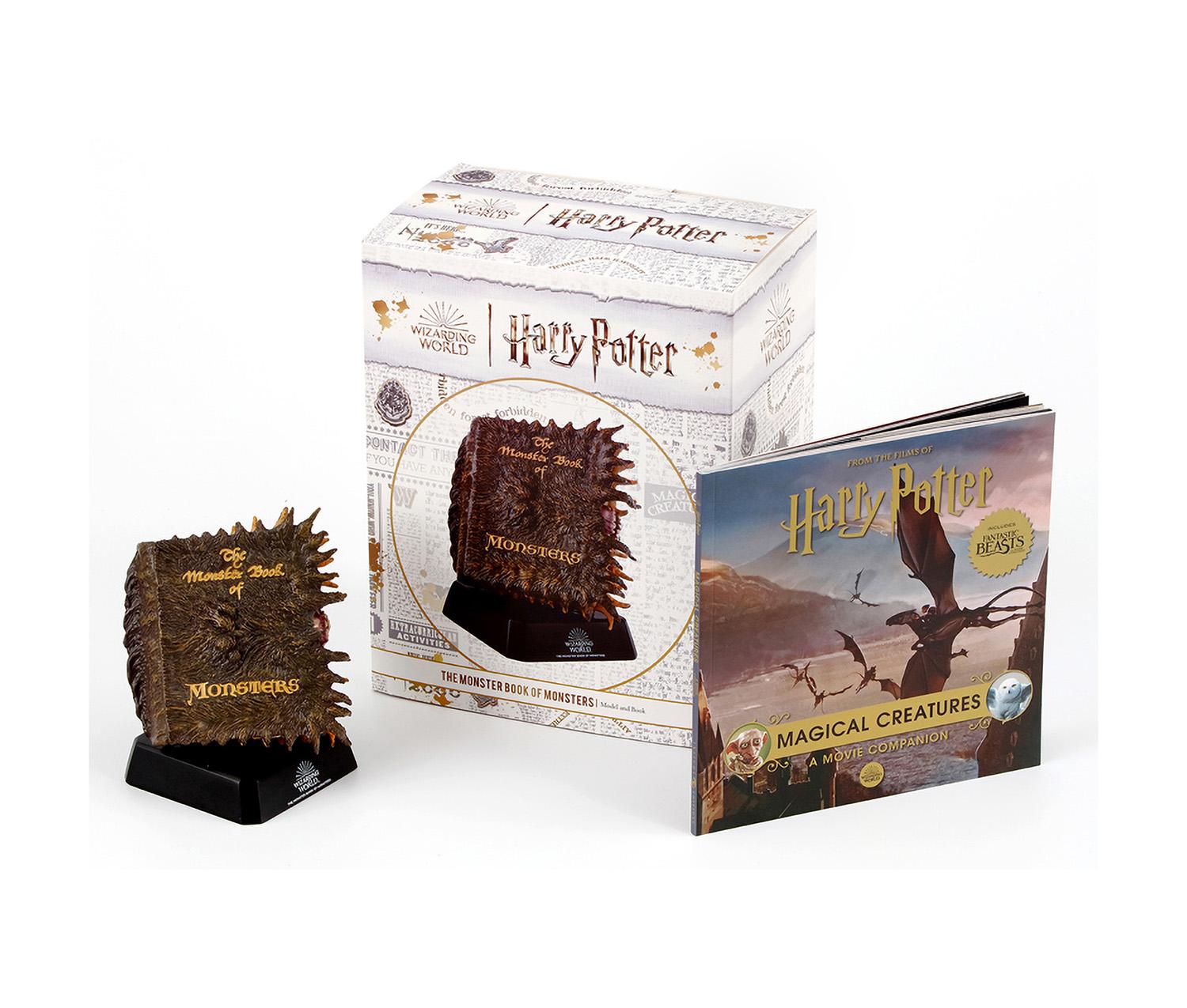 Harry Potter: The Monster Book of Monsters Model and Book